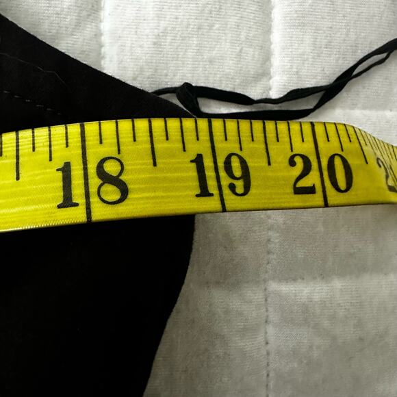 Vintage BAHARI Womens Dress 8 Black Wiggle Nautical Mod Sheath Contrast Button - Picture 7 of 10